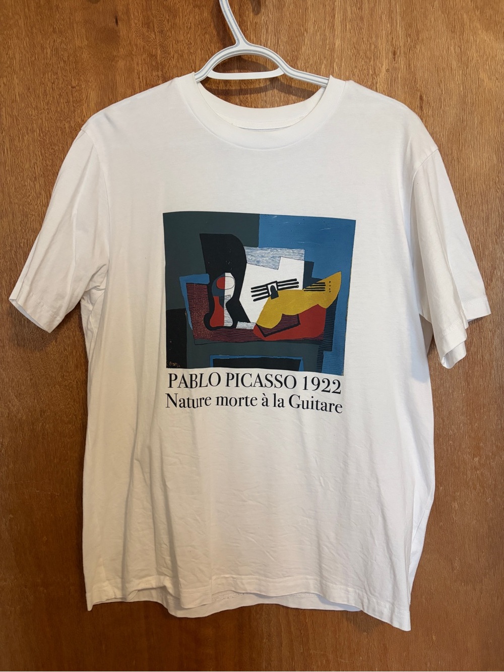 Uniqlo White Graphic Pablo Picasso 1922 Tee